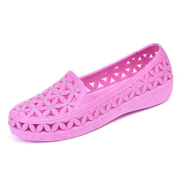 Classic Crocs-style slippers