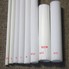 厂家销售吸水棉棒纤维白色空心烟丝棉芯醋酸纤维海绵空心棉芯棒