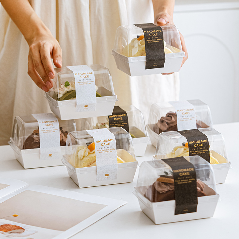 网红棉被卷包装盒毛巾蛋糕卷西点打包盒烘焙甜品一次性盒子包邮