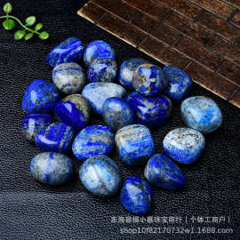 厂家批发天然水晶青金石滚石摆件矿石标本科普宝石浴缸石头矿物石