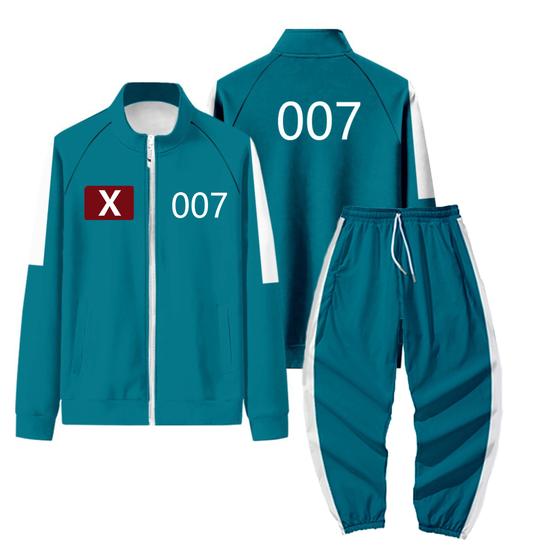 套裝007藍X