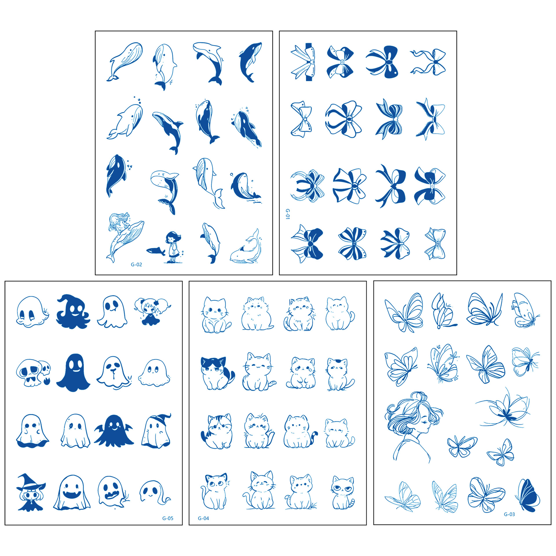 Nuevas pegatinas de tatuaje de jugo de hierbas lindo estudiante fresco elegante semi-permanente ins tatuaje pegatinas al por mayor ahora