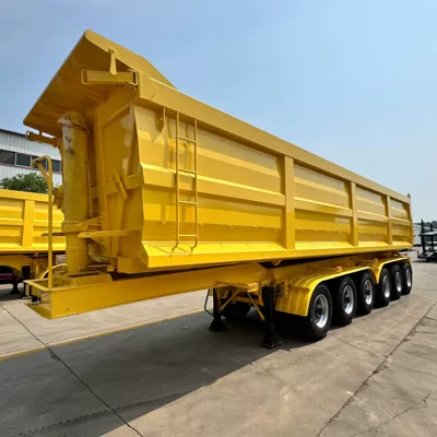 Manufacturer Sells Heavy-Duty Rear-Tipping Ağır yük qoşquları
