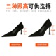 3767-1 European and American style minimalist slimming banquet high heels, wine glass heels, ultra-high heels, suede shallow mouthed pointed women's singles shoes