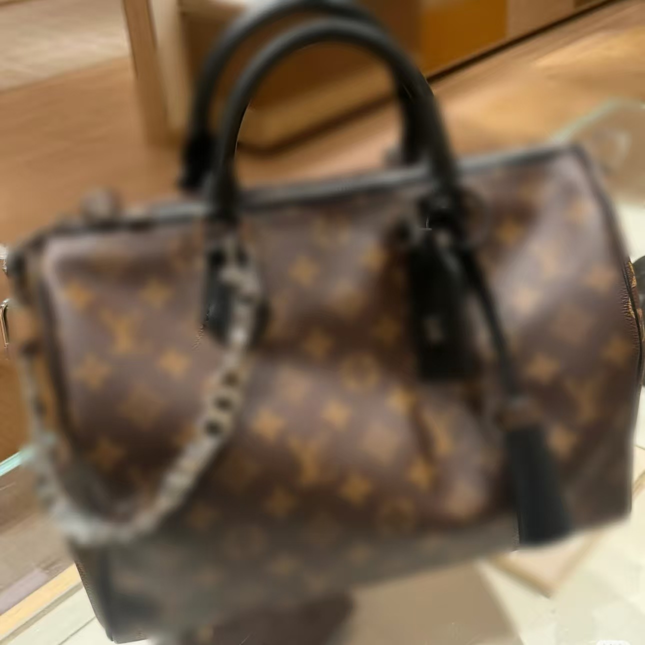 노란색 꽃 패치워크 블랙 태그 베개 30cm