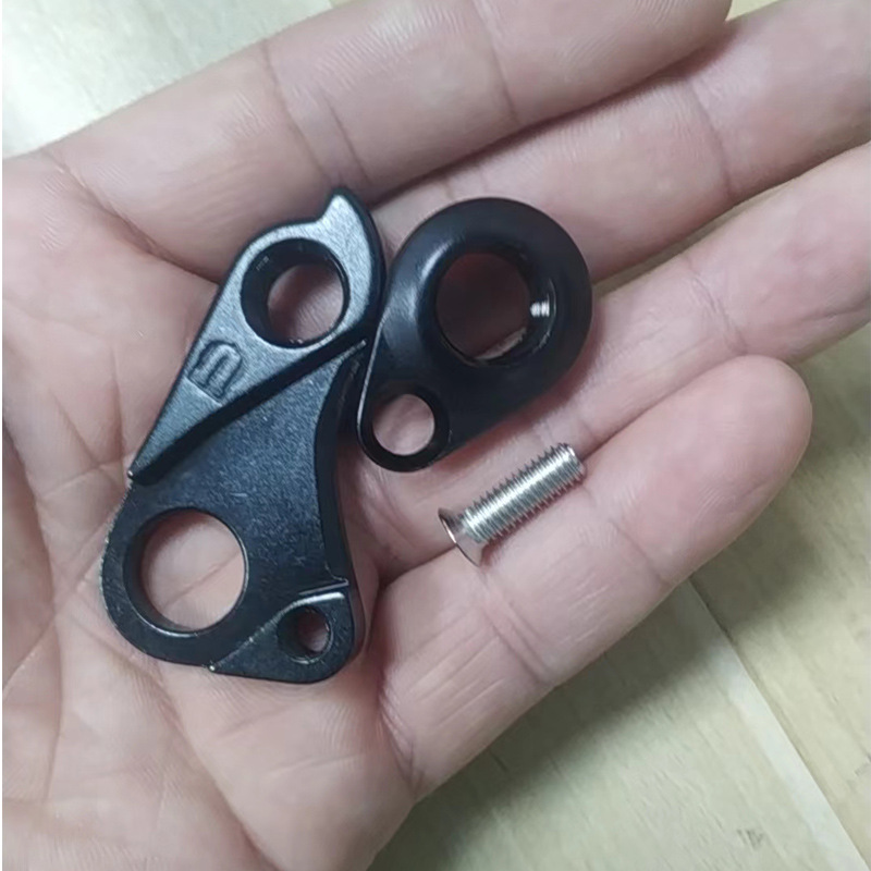 Bicicleta de montaña gancho de cola bicicleta trasera dial de elevación Lug bicicleta de carretera aleación de aluminio pieza de elevación de velocidad variable gancho de cola gancho colgante