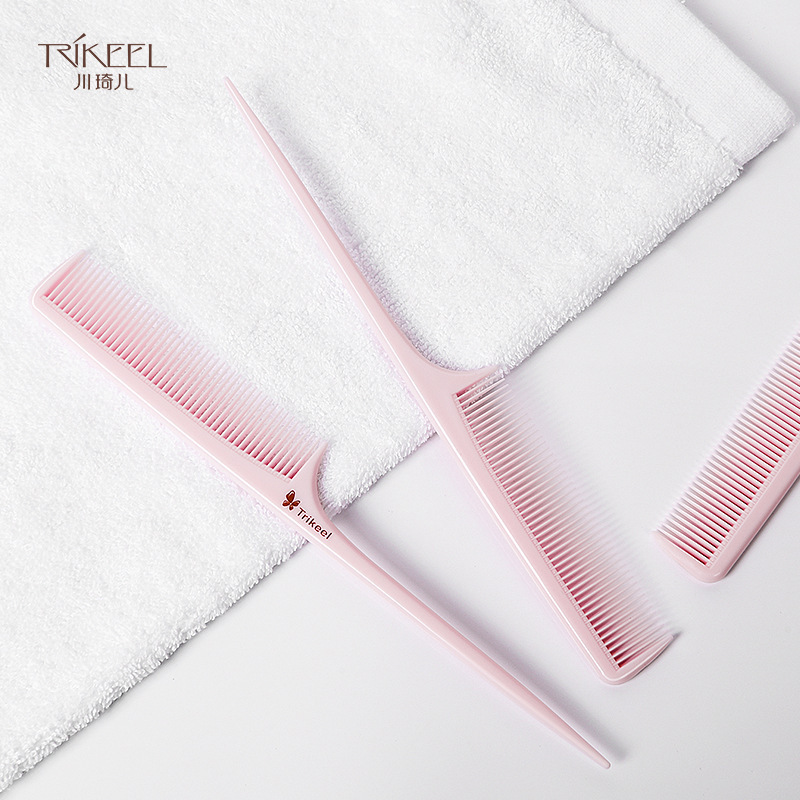 Chuanqi'Er Hairdressing Tail Comb, Plastic Styling Comb, Sectioning Comb, Hair Picking Comb, Hair Care and Sectioning Comb Chuanqi'Er Hairdressing Tail Comb, Plastic Styling Comb, Sectioning Comb, Hair Picking Comb, Hair Care and Sectioning Comb