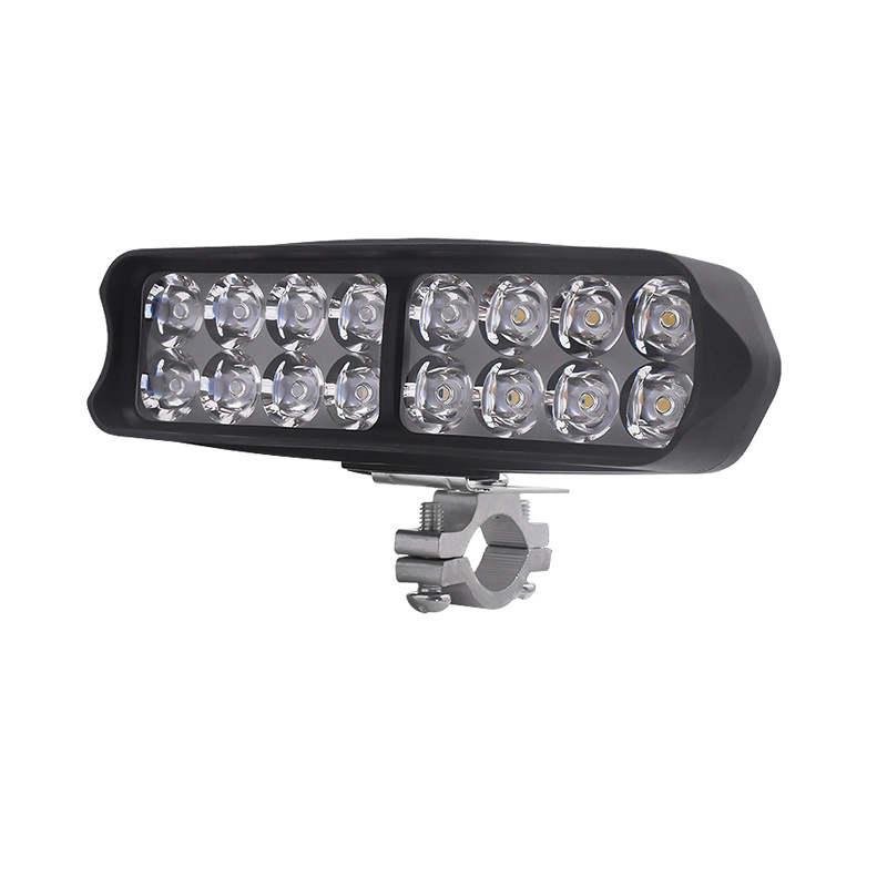 Lente de lámpara eléctrica superbrillante led faro remodelación de coche de batería externa motocicleta triciclo 12v48v foco