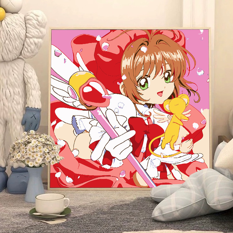ズートピア diy デジタル油絵手描き着色ジュディニック周辺アクリル油絵メーカー卸売|undefined