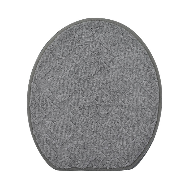 Nuevo Jacquard baño de peluche absorción de agua esterilla de suelo de color sólido antideslizante esterilla de baño baño puerta de ducha esterilla transfronteriza