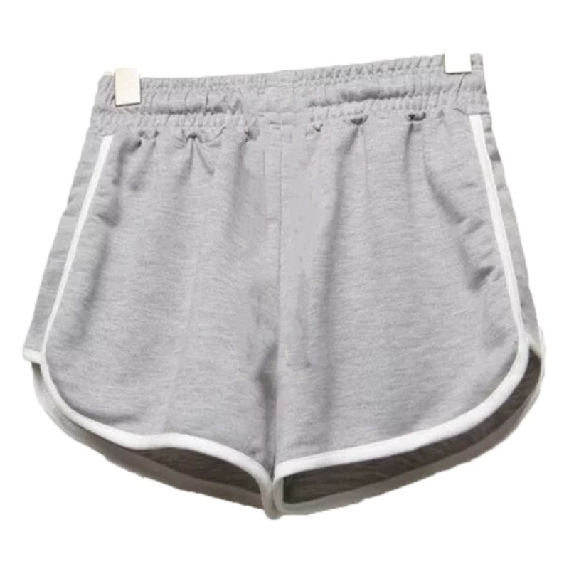 Шорты женские летние свободные пижамные брюки верхняя одежда для бега быстросохнущие широкие штанины со средней Талией Модные большие размеры для полных девушек фитнес