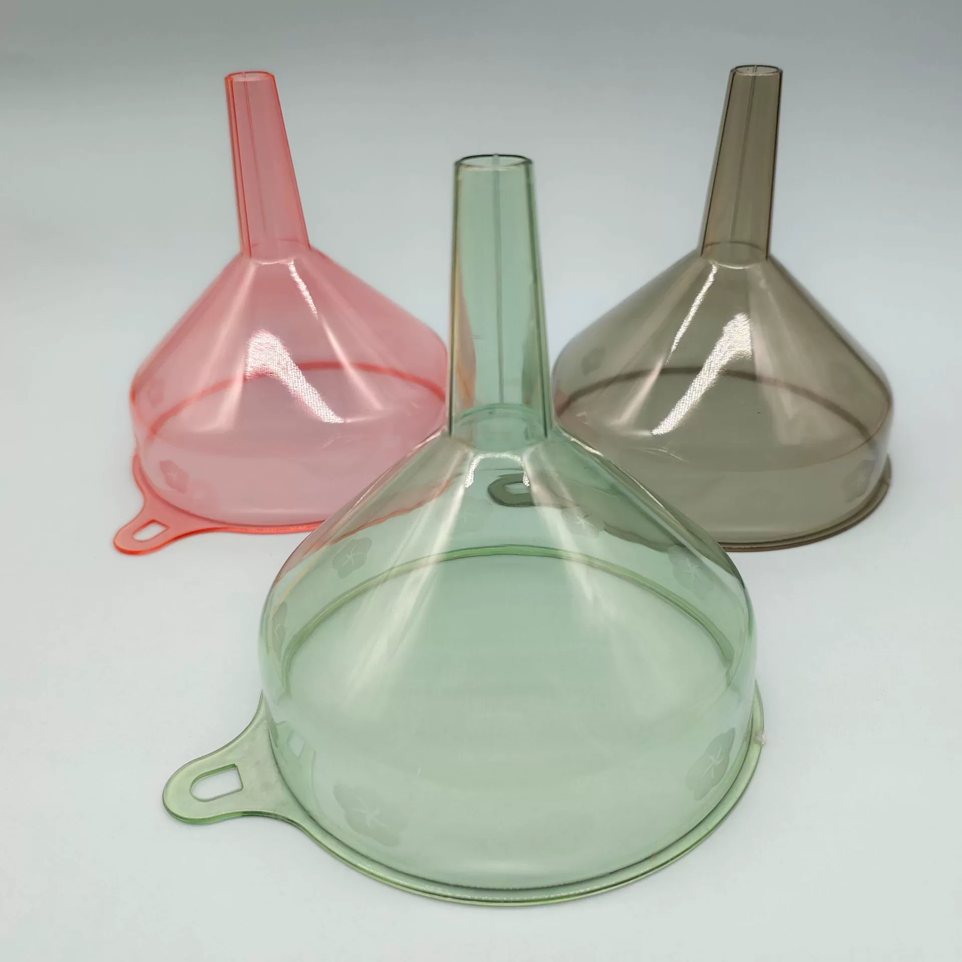 ПЭТ прозрачная пластиковая воронка утолщенная Кухонная повседневная техника Домашняя масляная воронка