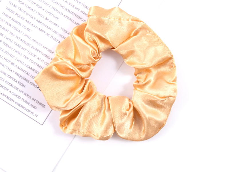 Simple Style Solid Color Cloth Hair Tie display picture 5