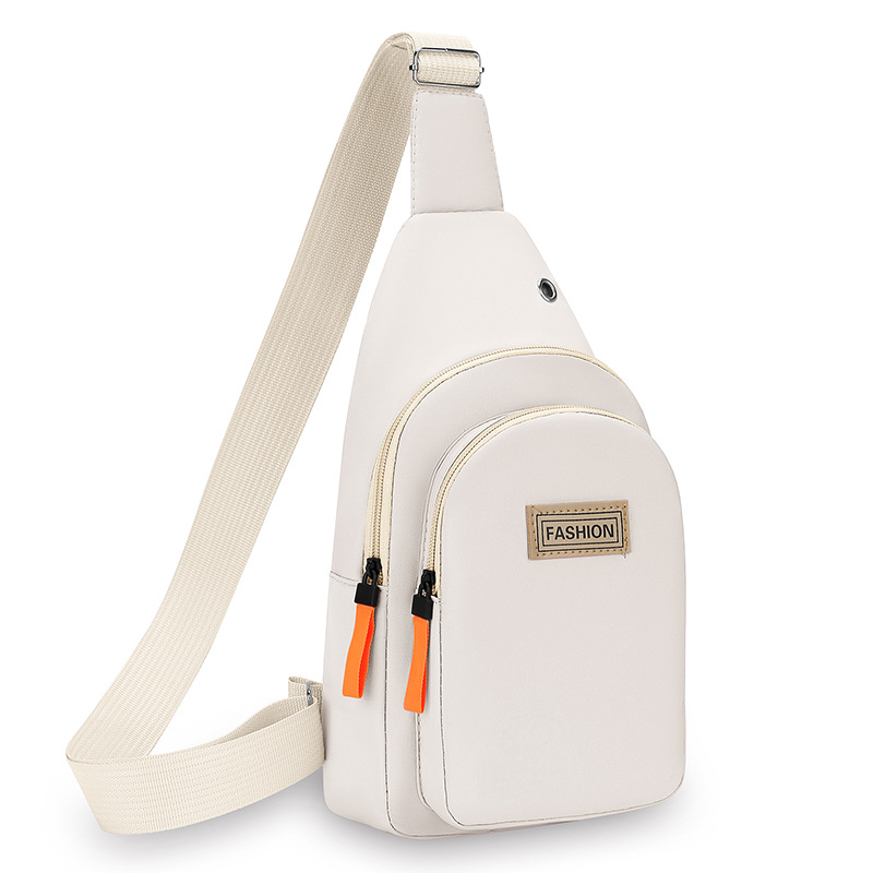 Bolso de pecho para mujer de nuevo estilo Bolso de tela Oxford ligero de moda Bolso de hombro deportivo de ocio coreano Bolso de mensajero de pecho de todo fósforo
