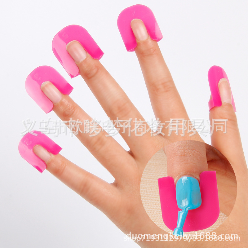 Nail Art Anti-Overflow Clip, Model Clip, Nail Edge Printing French Gradient Nail Polish Anti-Overflow Auxiliary Tool Nail Art Anti-Overflow Clip, Model Clip, Nail Edge Printing French Gradient Nail Polish Anti-Overflow Auxiliary Tool