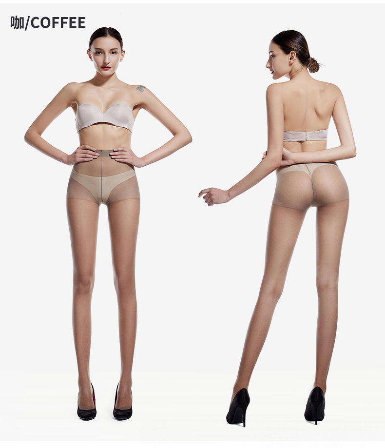 【5条装】【独立包装】包芯丝袜女防勾丝连裤袜子薄款美腿丝袜裤