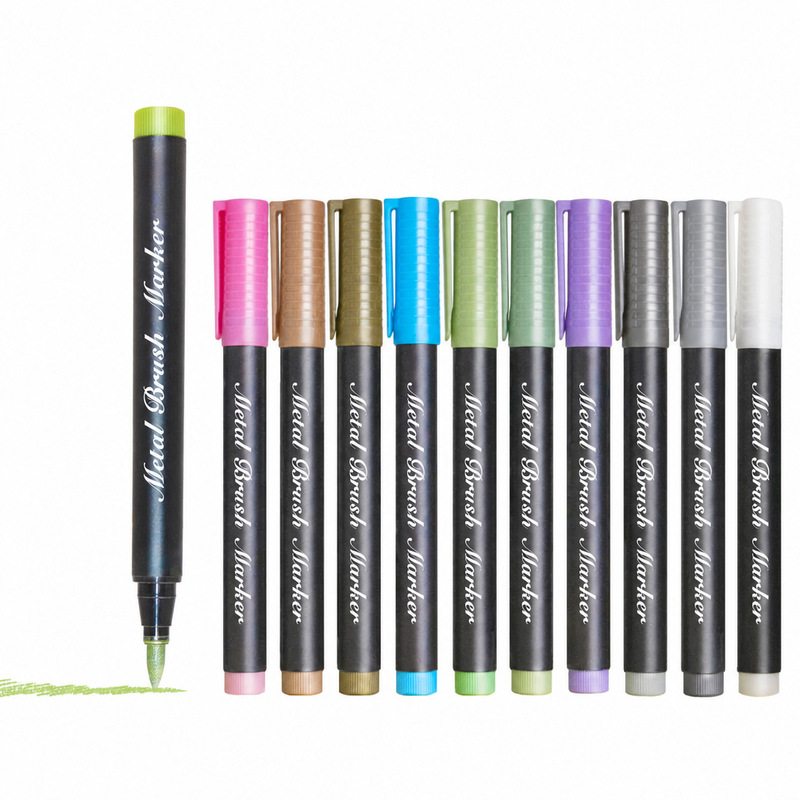 Graffiti Temporary Tattoo Pen, Body Painting DIY Metallic Acrylic Pen, Festival Party Washable Skin Painting Pen