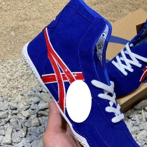 Cross-border shoes MATBLAZER men's and women's indoor fitness boxing shoes wrestling training shoes high-top basketball shoes