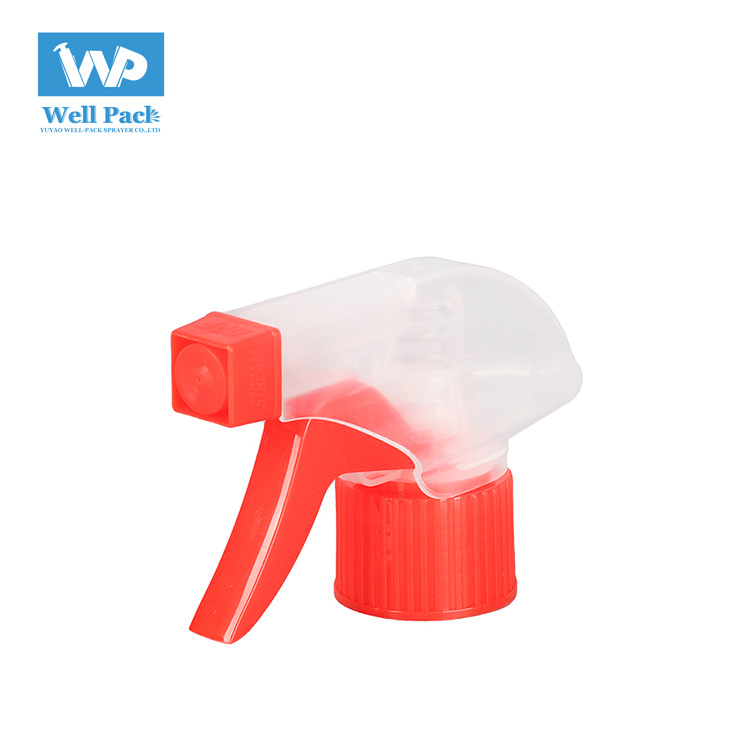 现货28mm塑料雾化清洁剂喷雾简易手扣式喷枪 厨房清洁剂泡沫喷头