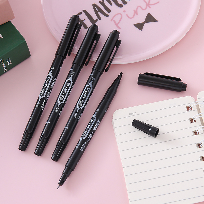 A granel de doble cabeza 120 aceite marcador de pincel