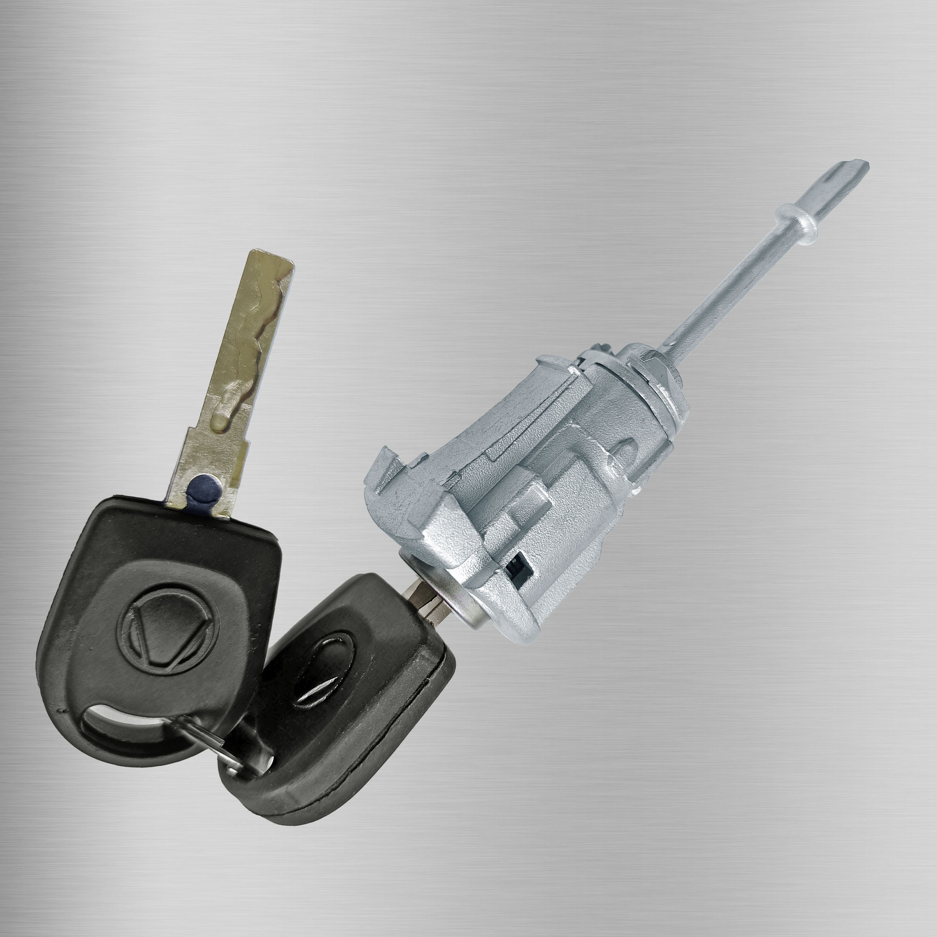 Se aplica a Volkswagen SEAT 6L3 cilindro de puerta derecha 2 llaves cilindro de cerradura accesorios de automóviles OE: 6L3837167B