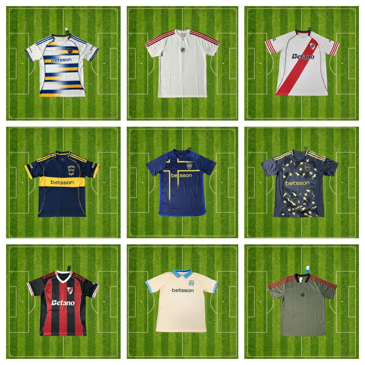 2526 Tailandia transfronteriza Argentina Boca Riverbed Avené camiseta deportiva de fútbol jersey