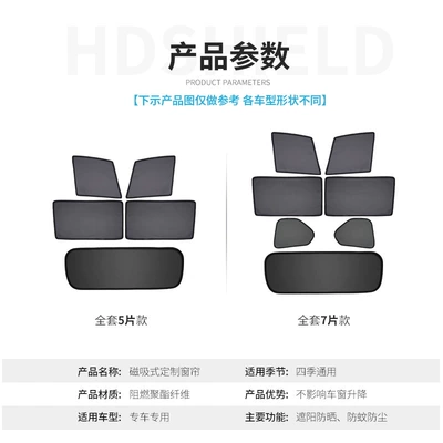Privacy Protection, Side Window, Universal – Car curtains
