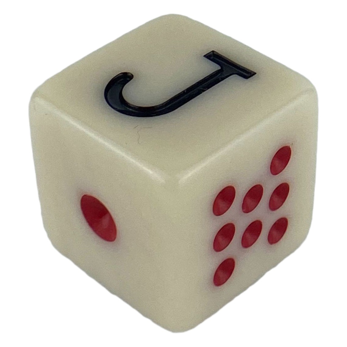 Acrylic 16mmJQK6-sided dice cross-border e-commerce retro khaki game board game dice poker dice