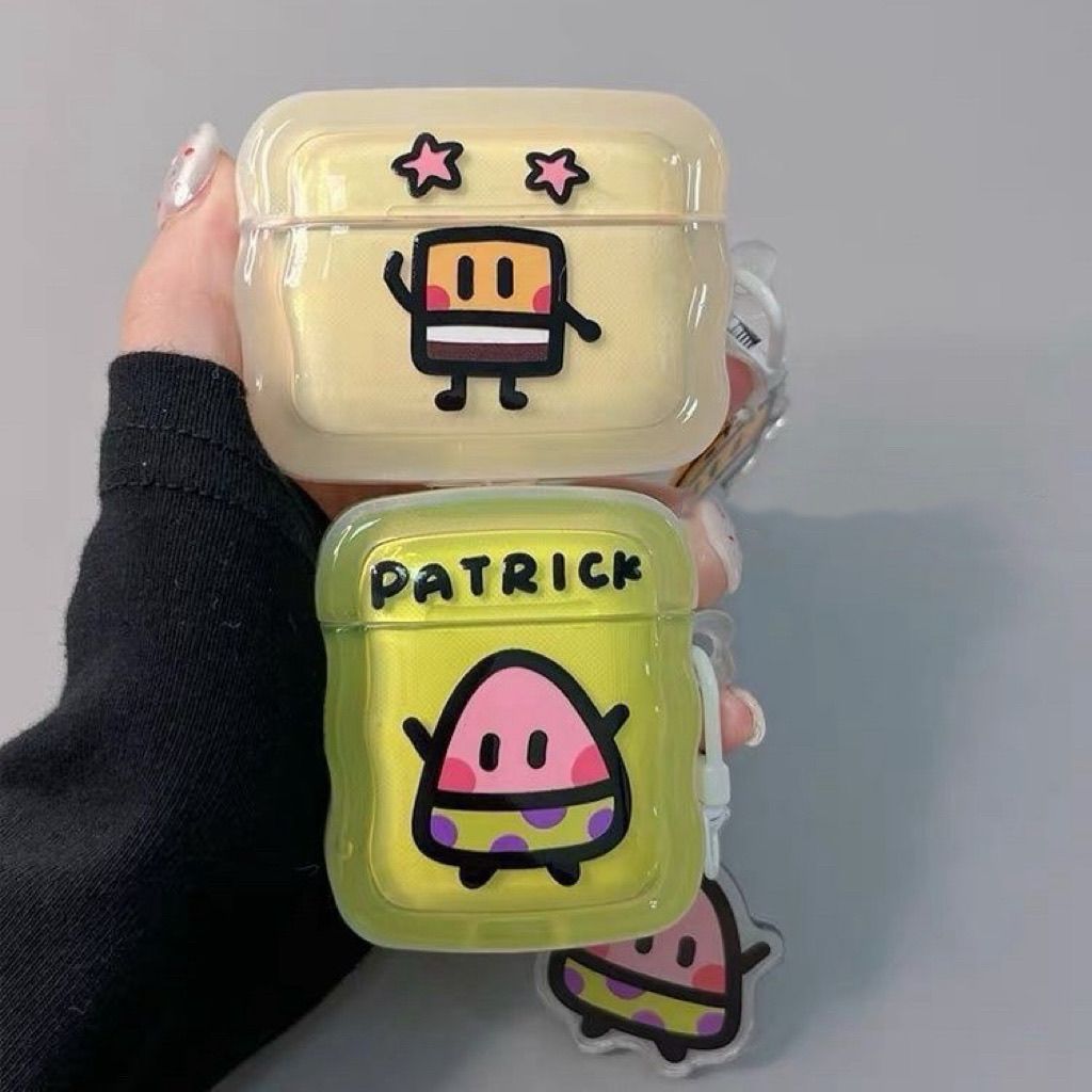 Wave Shell SpongeBob para AirPods4 generación auriculares Apple AirPodpro3 caso de protección Bluetooth