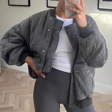 Z跨境外贸欧美风棉服宽松飞行员夹克外套棒球服休闲百搭款4088243