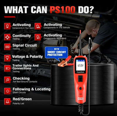 Powerscan Ps100 Avtomobil diaqnostika alətləri