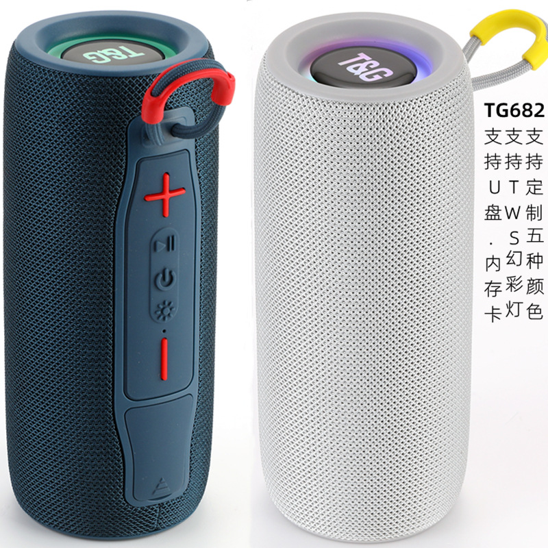 Transfronterizo TG682 altavoz Bluetooth tarjeta de enchufe de audio portátil Bluetooth subwoofer pesado tws audio Bluetooth alto valor facial