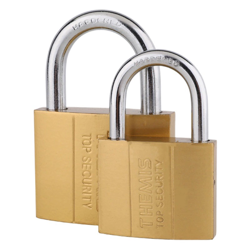Завод прямой Имитация меди замок один разблокировать общежитие ящик замок оптовый замок латунь замок Анти-кражи небольшой замок