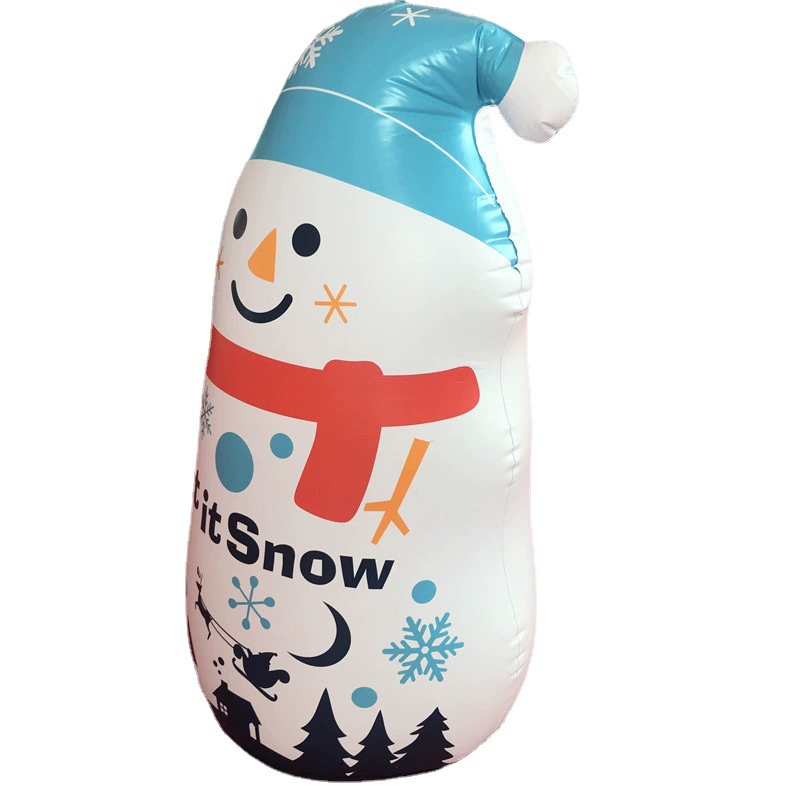 Надувной стакан из ПВХ, продвижение, рождественский снеговик, детский стакан, человеческий настенный стакан, боксерский набор, мешок с песком