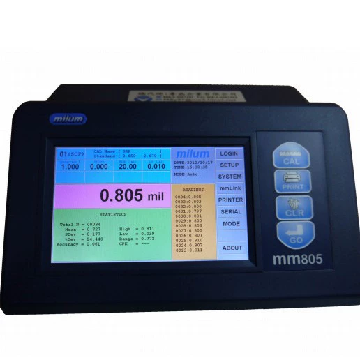 Тайвань Milum серии MM805 Настольный прибор для измерения толщины меди на поверхности отверстия PCB