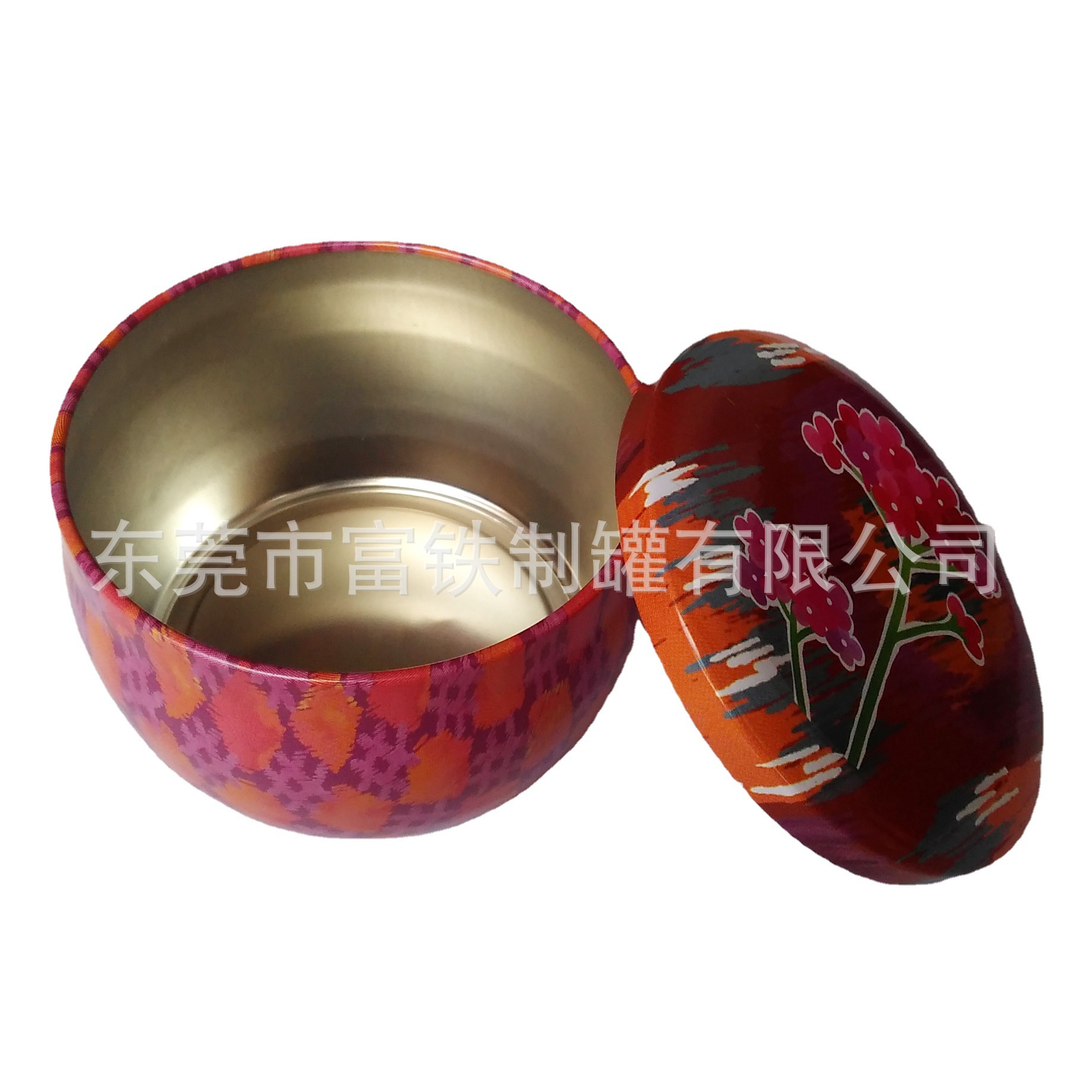 2024新款蜡烛罐碗形大肚蜡烛香薰铁盒厂家优惠直销