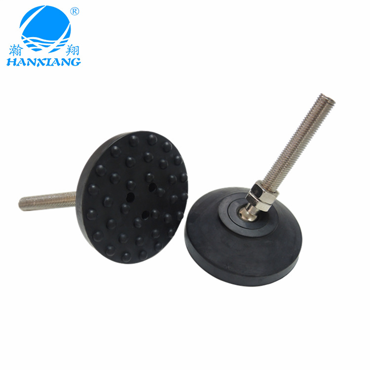 橡胶万向调节脚垫 家具活动地脚 防滑调节地脚 加工制造
