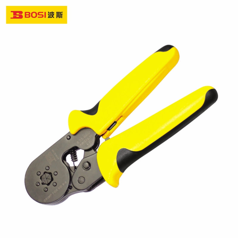 波斯BOSI 套管式专用压线钳压接钳六边形0.25-6平方BS433106