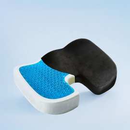 夏季冰凉记忆棉坐垫办公室美臀透气凝胶坐垫聚氨酯慢回弹防滑屁座