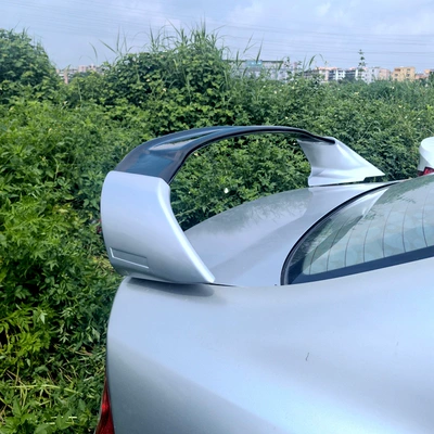 Perforated Installation Rear Wing Car – Fixed wind wing