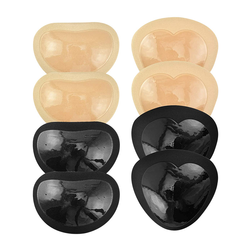 Cross-border fábrica directa invisible pecho pad ropa interior traje de baño pecho pad engrosada triángulo esponja sujetador insertar