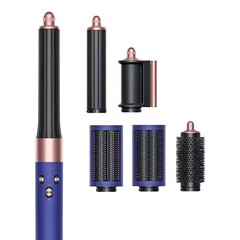 人気のモルセン同モデル HS05 カンチョンフラワーブルー多機能家庭用外国貿易ロングヘアスタイル Airwaq エアヘアアイロン