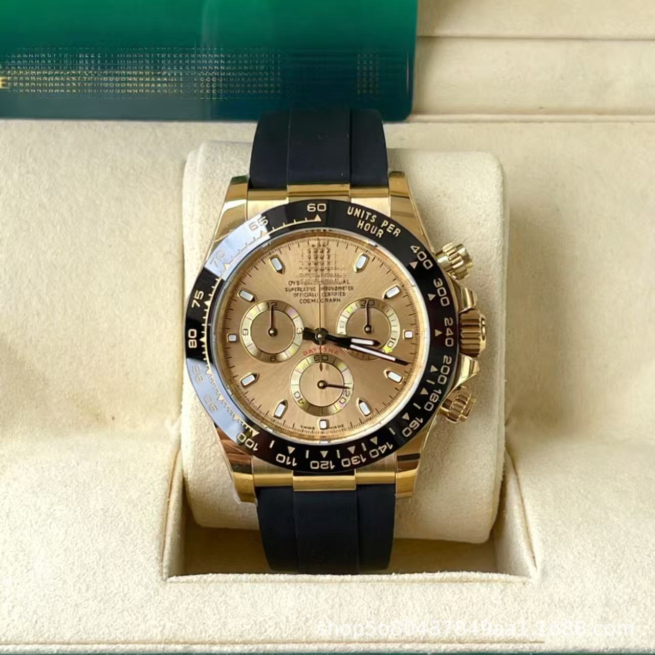 Laojia Cosmic Chronograph Ditona fábrica de relojes limpios Panda Diyu Wenle con el mismo reloj mecánico de acero para hombres