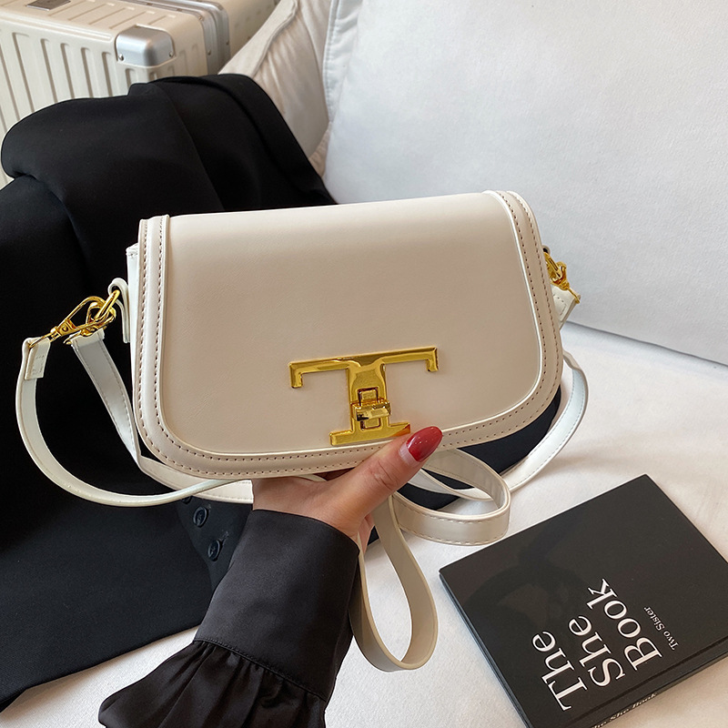 A principios de otoño 2025 nuevo bolso de mujer nicho bolso de diseño original bolso de brazo de moda moda moda bolsa de silla versátil bolso de tramo inclinado