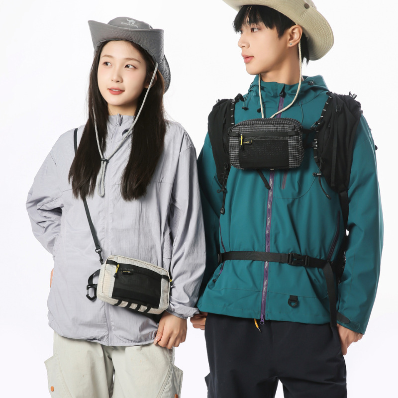 Outdoor Waist Bag, Mountaineering Tactical Waist Belt, Side Bag, Multifunctional Hiking Chest Bag, Durable Horsehair Multifunctional Hiking Expansion Chest Bag Outdoor Waist Bag, Mountaineering Tactical Waist Belt, Side Bag, Multifunctional Hiking Chest Bag, Durable Horsehair Multifunctional Hiking Expansion Chest Bag
