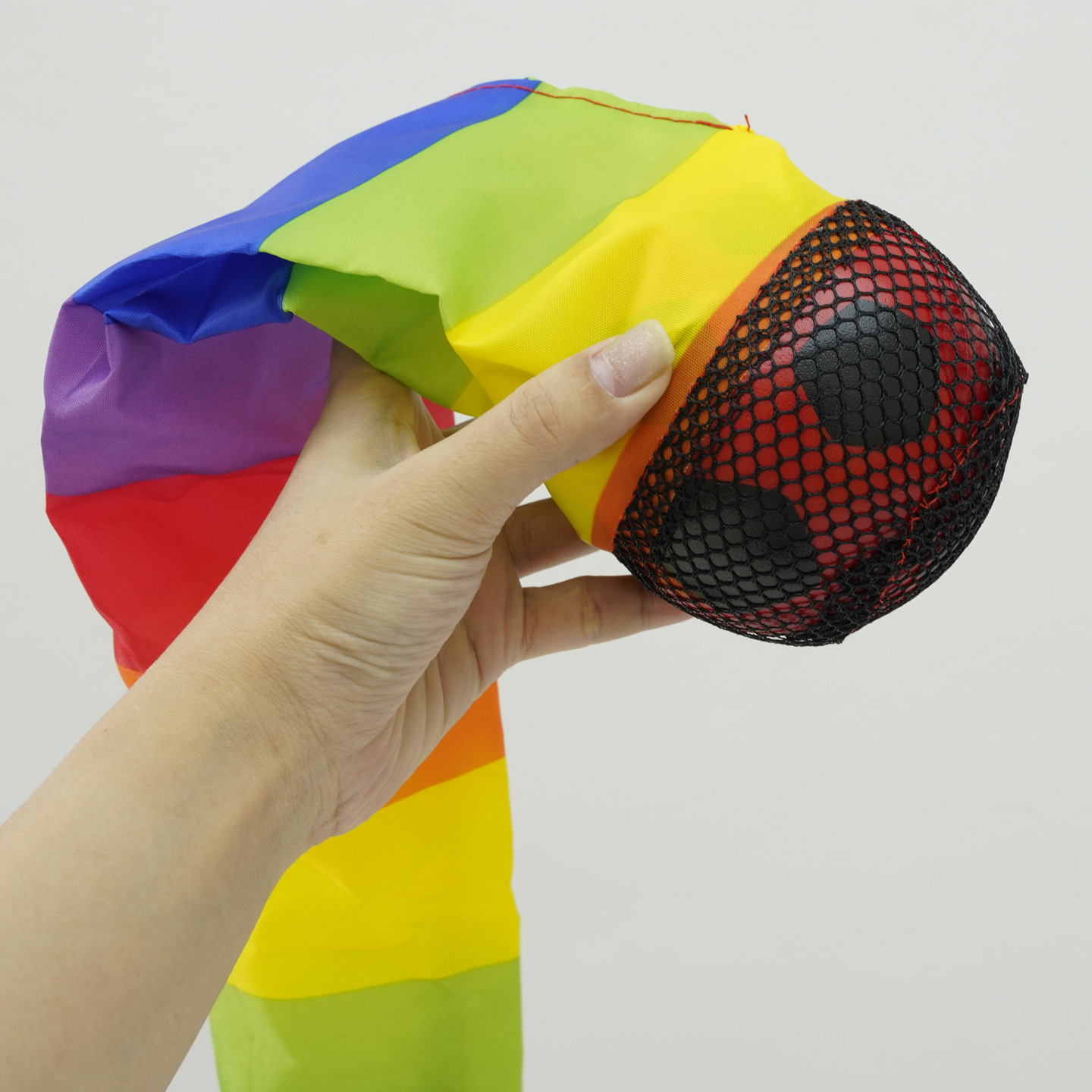 Meteor bola bolsa de arena jardín de infantes equipos de entrenamiento sensorial cinta de color con resistencia al viento softball equipos deportivos para niños lanzando bola