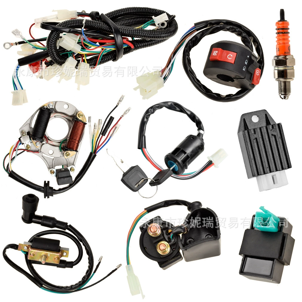 Аксессуары для внедорожных мотоциклов ATV 50 70 90 110CC катушка жгута проводов CDI реле воспламенителя