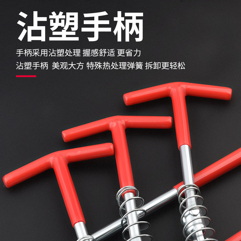 llave de manguito de chispa 360 ° multiángulo llave de chispa automotriz herramienta de instalación de desmontaje de chispa