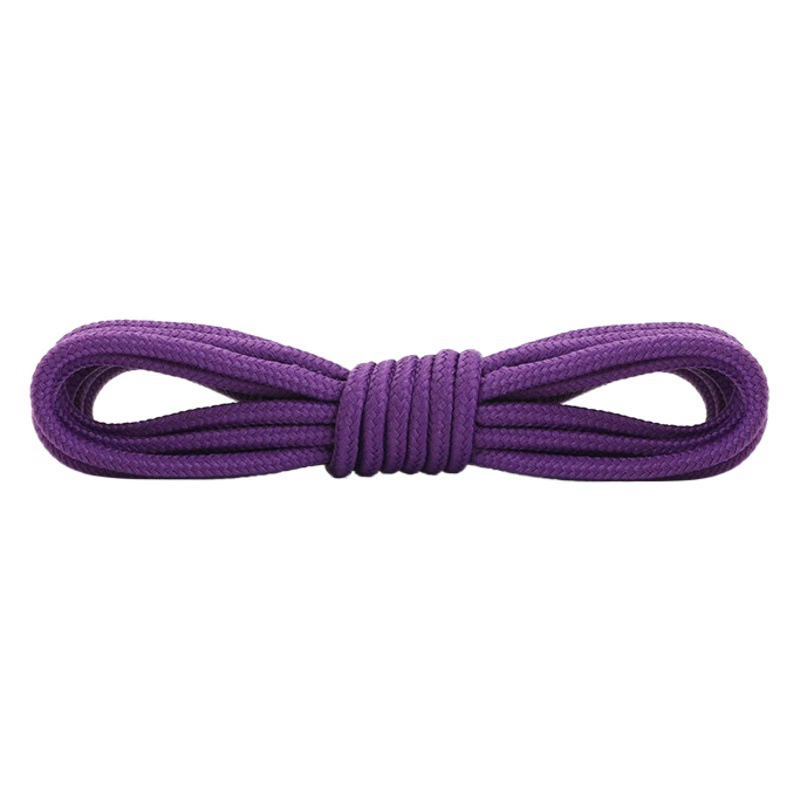 Круглые 4-миллиметровые полиэфирные красочные шнурки подходят для кокосовой летающей тканой обуви, обувь для походов, обувь для мячей и шляпы, веревка, брюки, веревка