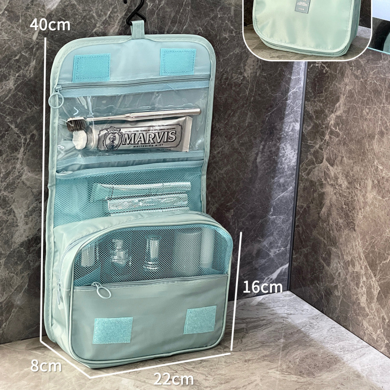 연한 파란색 건식 및 습식 분리 [오리지널 네일]